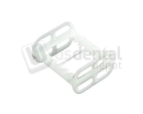 PLASDENT Film Carrier #0 and #00, WHITE Plastic, Box of 5 carriers. #XR-000