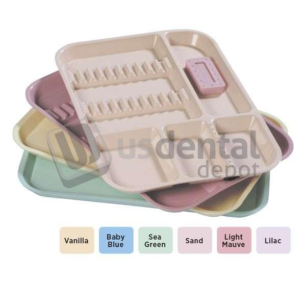 PLASDENT SETUP TRAY DIVIDED SIZE B PLASDENT 300BDS7PS US Dental