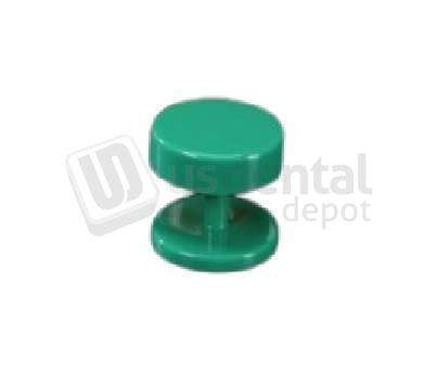 PLASDENT GREEN Magnetic Bur Stand, Round, single stand. #400MBS-4X