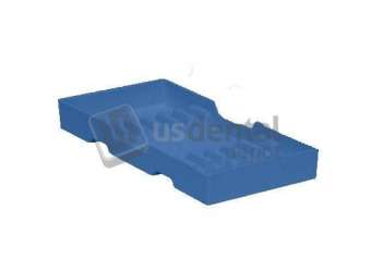 PLASDENT BLUE Cabinet Tray Organizer Organizer #16A  8x4x1  Steam and Chemical Autoclavable to 270 F. #300CR16A-2