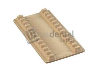 PLASDENT Instrument Mat - Large, YELLOW 7-1/2in  x 4in , 12 Instruments Capacity. #400ML-3