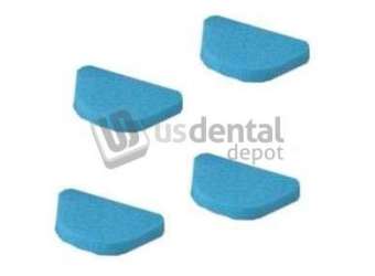 PLASDENT Foam Inserts for Denture Boxes, BLUE, 3 3/4in  x 2 5/8in  x 1/2in , Package of 1000. #200FI-2