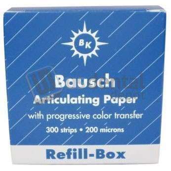 Bausch Articulating Paper - Extra Thin .0016 Blue Dental Paper Roll 16mm X 15 Meters