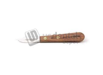 BUFFALO #6R (1.5in  curved blade) knife with rosewood handle - #55570