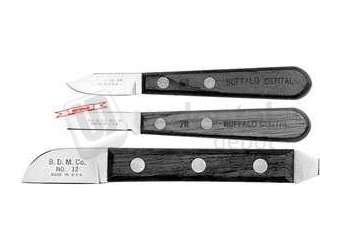 BUFFALO #6R (1.63in  blade) and #7R (1.5in  blade) knives with rosewood - #55450