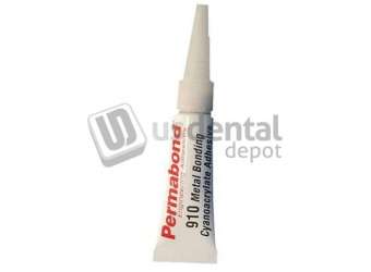 BUFFALO Permabond 910 Cyanoacrylate Adhesive, 3grsam tube. Used for cementation - #00671