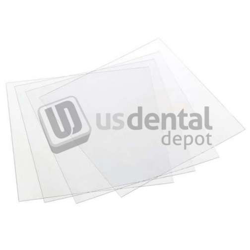 BUFFALO .100in  Rigid CLEAR tray and splint material 5x5in  625pk - #31120