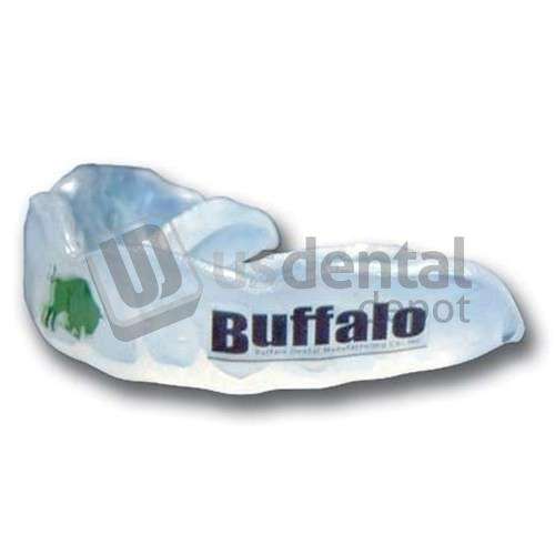 BUFFALO BUFF-TUFF mouthguard laminate WHITE in  (125mm) ROUND , 10pk . Features - #70380