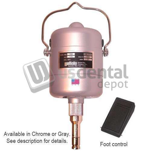 BUFFALO - DISCONTINUED  GRAY No. 150 Flex-Shaft Motor with Electronic Rheostat Foot - # 37095