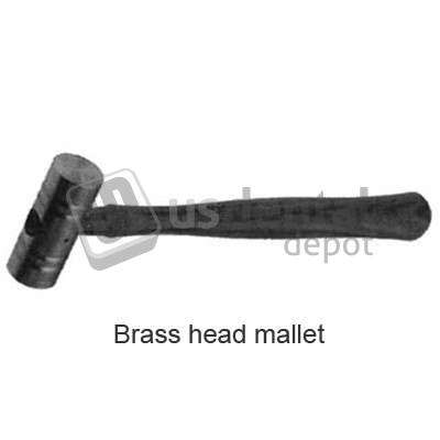 BUFFALO 11 oz. Brass Head mallet, features a brass head and Taper  wood - #26-495