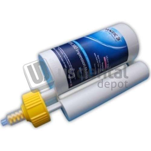 MARK3 VPS 380 Impression Material - Heavy Body, 2 - 380ml Cartridges. Regular - #3025