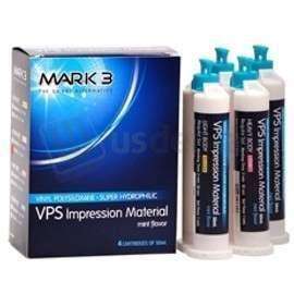 MARK3 VPS Impression Material - Light Body - Fast Set, 8 x 50ml Cartridges - #3011-2