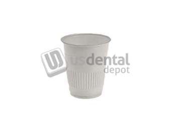 MARK3 Disposable 5oz Plastic Drinking Cups - WHITE - 1000/Cs. Made with Polypropylene - #1320WH