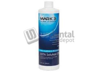 MARK3 EDTA 17% concentration solution, 500 ml bottle. An effective calcium - #5972