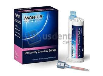 MARK3 Crown & Bridge Temporary Material - A3, 75 Gm. Cartridge and 10 Mixing - #4103