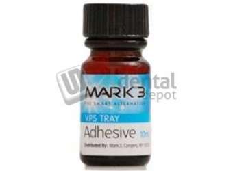 MARK3 VPS Tray Adhesive w/ Applicator - 10 ml. Helps VPS material to adhere - #100-3000