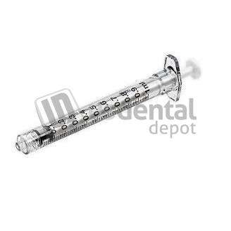 BD - BD Luer-Lok 1ml ( 1cc ) Disposable Syringe. Has 1/100 mL Graduation.  Sterile, Single - # 309628 STERILE