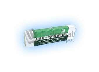 COLTENE Hygenic Utility Wax Strips - White Round 11in  x 3/16in , Box of 80 - # H00818