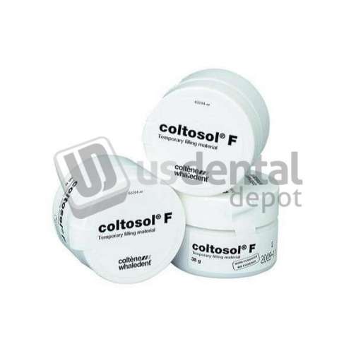 COLTENE Coltosol F Temporary Filling Material - 3 jars of 38 g each. Creamy consistency - # 5911