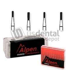 COLTENE Alpen FG #245 Amalgam Preparation Carbide Bur, clinic pack of 100 burs - #R100245C