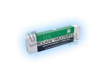COLTENE Hygenic Wax Ropes - White Square 11in  x 3/16in , Box of 44 - # H00820