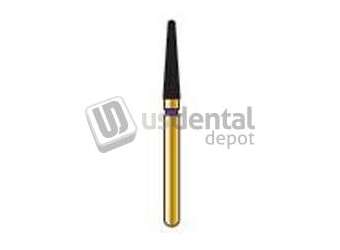 COLTENE Alpen Speedster ZR Plus FG #856.018 Fine  Grit , Round End Taper Shaped Diamond - # RZ856F018FGdiamond bur