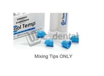 COLTENE Cool Temp Natural Cool Temp Mixing Tips BLUE 10:1 for 50 ml Ccrtridges, box of 40 - # 7774