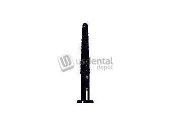 COLTENE Alpen FG #856L.018 Supercoarse  Grit , Long Round End Taper Diamond Bur. Package - # R856LSC018FG