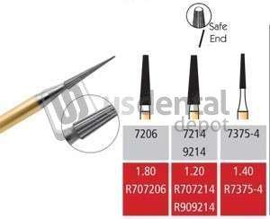 COLTENE Alpen FG #9214 30 Blade Taper  Trimming and Finishing Bur, Package of 5 Burs - # R909214