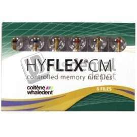 COLTENE HyFlex CM NiTi Files .04 taper 31mm #15. Pack of 6. Controlled Memory NiTi Files - # H8310415