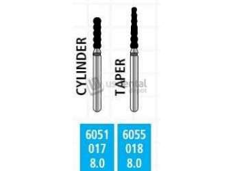 COLTENE Alpen x1 FG #6055.018 Coarse  Grit , Gross reduction  Taper, Single Use Diamond - # X6055C018diamond bur