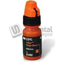 3M ESPE - Adper Single Bond 2 EXPORT PACKAGE - Adhesive Refill, 6 Gm. Vial. #51202 - #51202