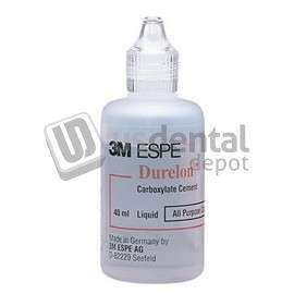 3M ESPE - Durelon Triple Liquid - Carboxylate Luting Cement- Hand Mixing - 40ml Liquid - #38216