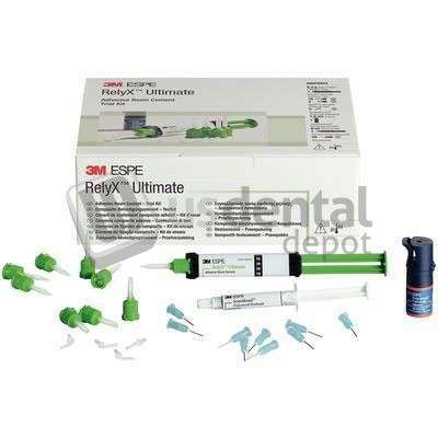 3M ESPE - RelyX Ultimate Adhesive Resin Cement - Trial Kit, Translucent: 1  Bottle - #56892