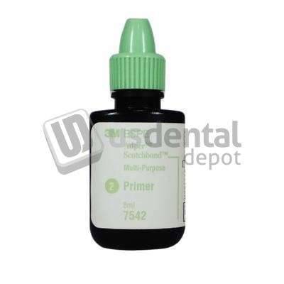 3M ESPE - Adper Scotchbond Multi-Purpose - Primer Refill, 8 mL Bottle. #7542 - #7542