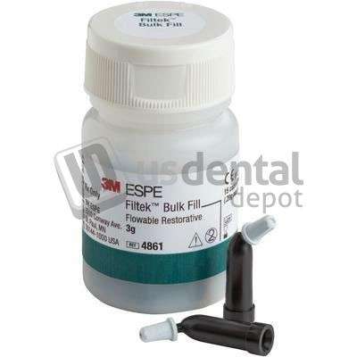 3M ESPE - Filtek Bulk Fill Flowable Restorative Refill Shade A1 Capsules, 15 - 0.2g - #4861A1