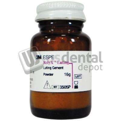 3M ESPE - RelyX Luting Powder Only - Hybrid Glass Ionomer Cement, Fast Set - 16 Gm - #3505P