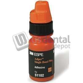 3M ESPE - ADPER SINGLE BOND PLUS  Adhesive REFILL  6grs  Vial. #51102   Adheres on Enamel, Dentine, Porcelain & Composite ( repairs )