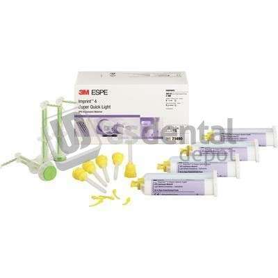 3M ESPE - Imprint 4 Super Quick Light Body Refill: 4 - 50 mL Garant Cartridges, 5 YELLOW - #71490