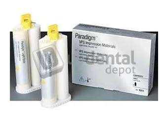 3M ESPE - Paradigm Light Body, Fast Set VPS Impression Material, ORANGE, 2- 50 ml - #5511