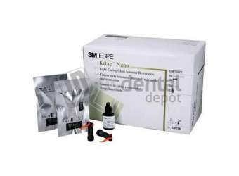 3M ESPE - Ketac Nano Trial Kit, Quick Mix Capsules. Light-Curing Glass Ionomer - #3305TK