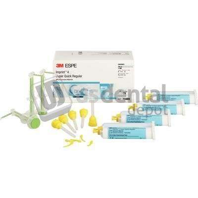 3M ESPE - Imprint 4 Super Quick Regular Body Refill: 4 - 50 mL Garant Cartridges, 5 - #71489