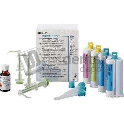 3M ESPE - Imprint 4 Heavy Intro Kit: 2 - 50ml Heavy cartridges, 1 - 50ml Light cartridge - #71534