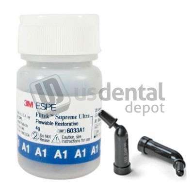 3M ESPE - Filtek Supreme Ultra Flow A3 Capsules, Flowable Restorative. Box of 20 - 0.2 - #6033A3