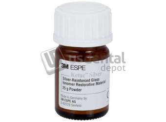 3M ESPE - Ketac-Silver Powder Only, Glass Ionomer for Core Build-Ups, Small Posterior - #37810