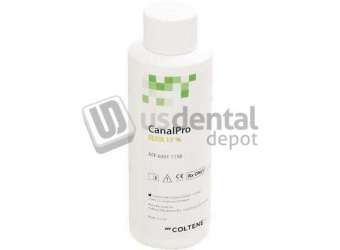 COLTENE CanalPro 17% EDTA solution (pH 8.5), 4 oz (120 ml) Bottle. Removes smear layer - # 60011158