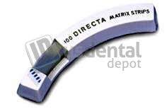 DIRECTA - Directa Matrix Strips, Curved, Super Thin & Strong Plastic with High Tensile - # 6040-91