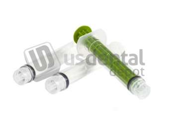 DIRECTA - Calasept 3ml Luer Lock Irrigation Syringes, 20pk  (10 GREEN, 10 WHITE) - # 1210000