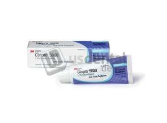 3M ESPE - Clinpro 5000 Toothpaste - Spearmint, 4 oz. Tube. 1.1% Sodium Fluorid - #12115SM
