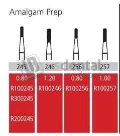 COLTENE Alpen FG #246 Amalgam Preparation Carbide Bur, clinic pack of 100 burs - #R100246C